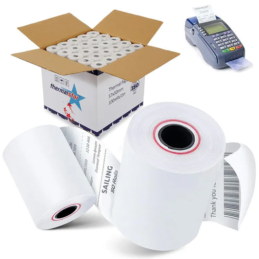 80x75mm paper cash register BPA Free thermal paper roll